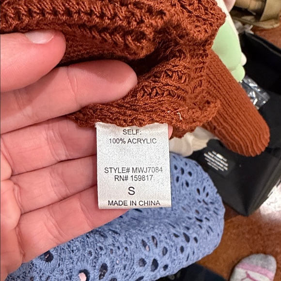 Altar’d State Rust Sweater - Picture 6 of 6